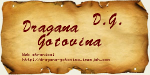 Dragana Gotovina vizit kartica